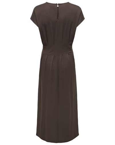 JDY - JDYRebekka Life Midi Kjole - Chocolate Brown